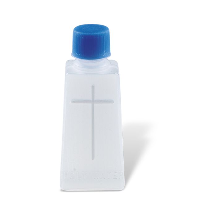 1 Oz. Cross Design Holy Water Bottle