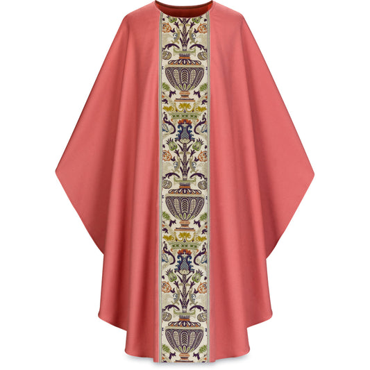 #2749 Regina Coronation Gothic Concelebrants Chasuble | Plain Neck | Poly/Viscose | All Colors