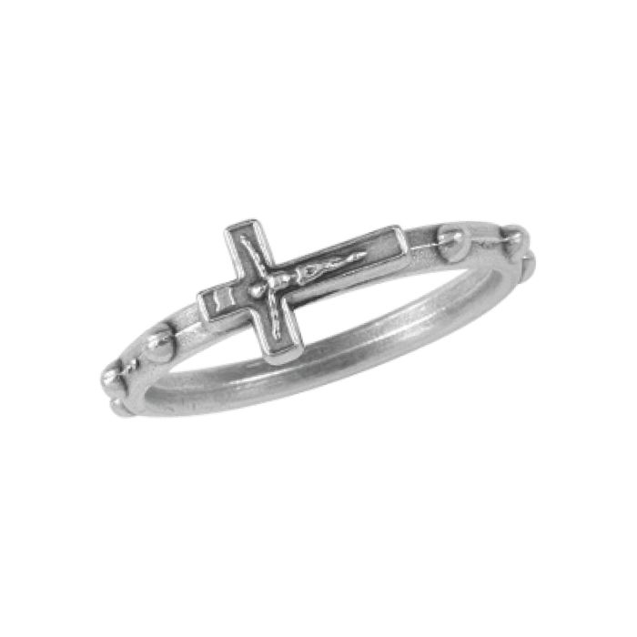 Cross Rosary Ring