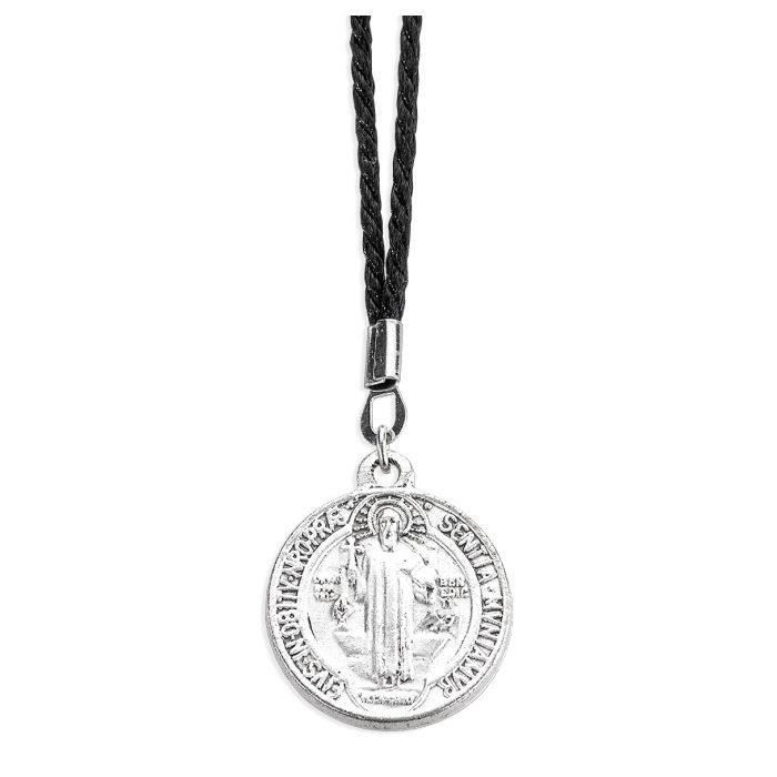 St. Benedict Jubilee Medal on Black Cord