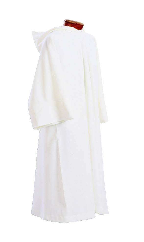 #115 Non Iron Knit Alb with Hood | Pullover | Knit Polyester