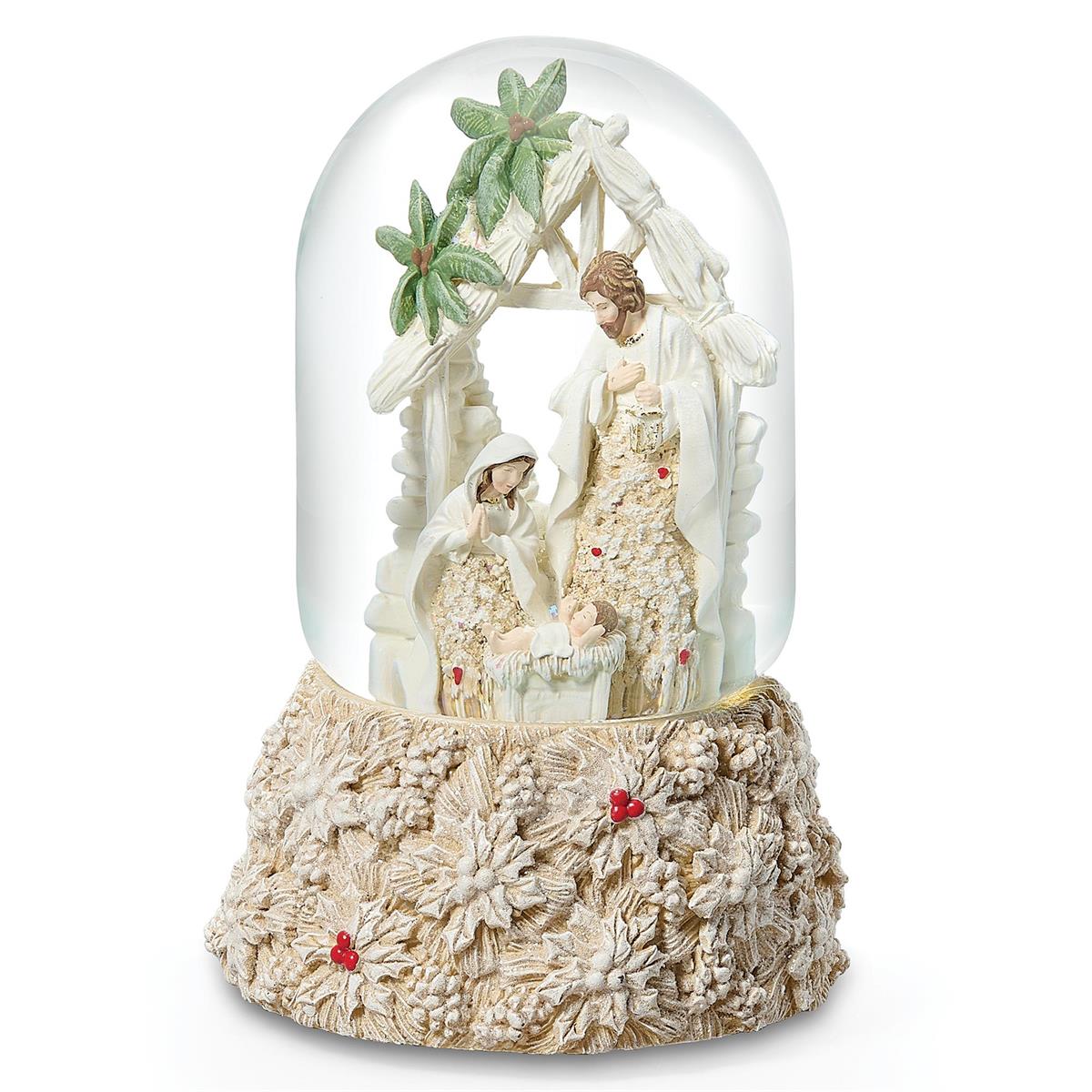Musical Holy Family Globe