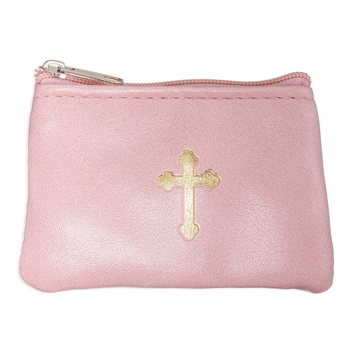 Marbled Patterned Rosary Pouch