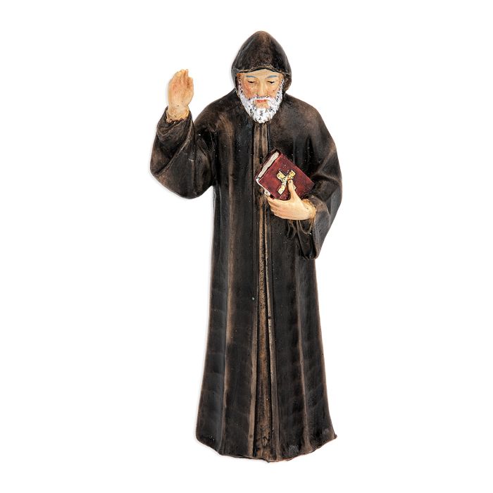 4" Saint Charbel Resin Statue