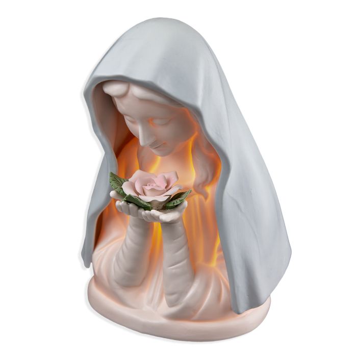 Porcelain Bisque Madonna Nightlight