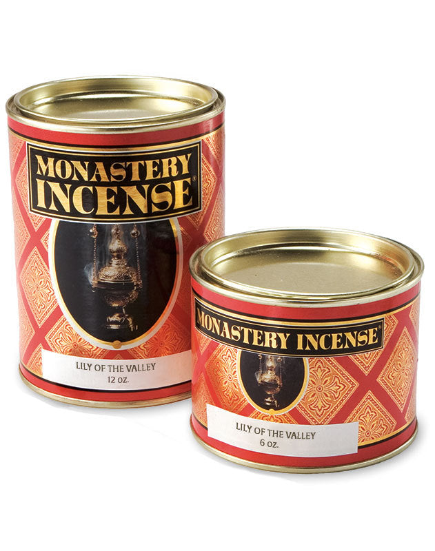 Lily of the Valley Incense | Monastery Brand | 12oz Container