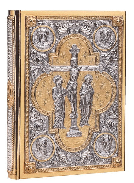 #2000 Crucifixion Scene Book of Gospels Cover