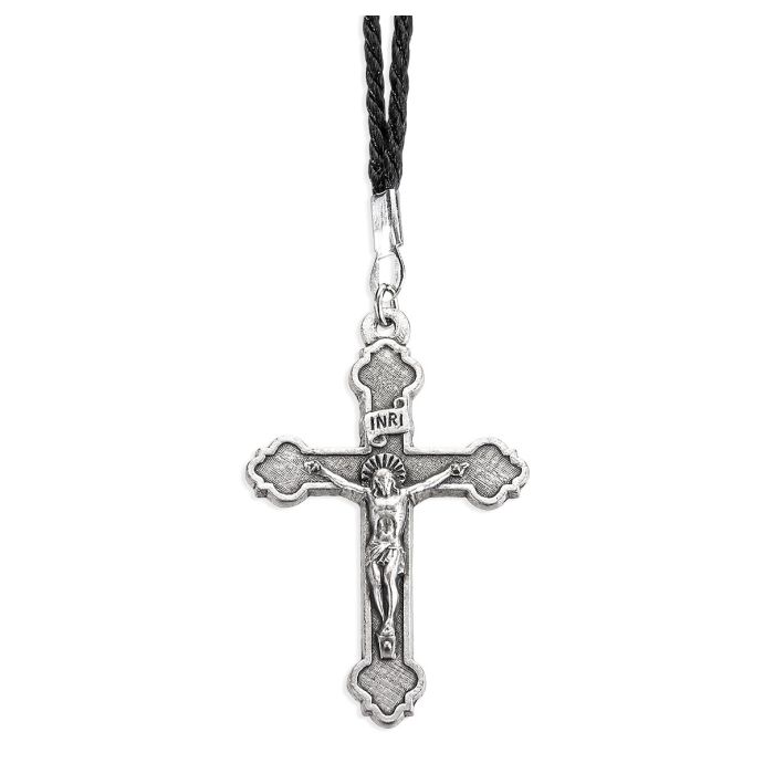 Crucifix on a Black Cord