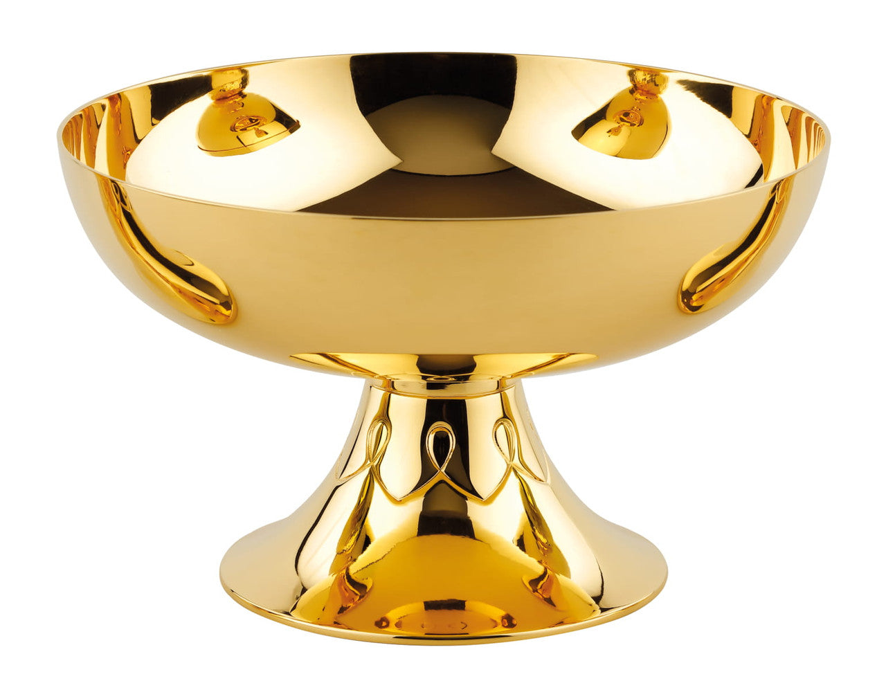 #2222 Sparkle Node Gold Plated Open Ciborium