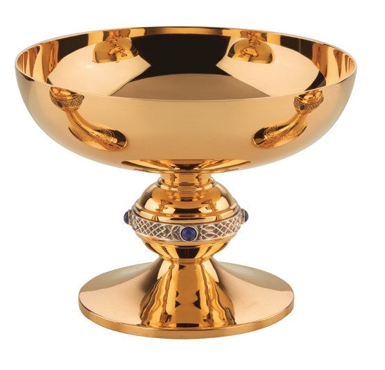 #2237 Two Tone Celtic Open Ciborium