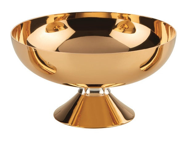 #2252 Gold and Silver Plated Contemporary Open Ciborium