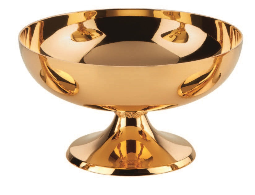 #2257 Contemporary Gold Plated Open Ciborium