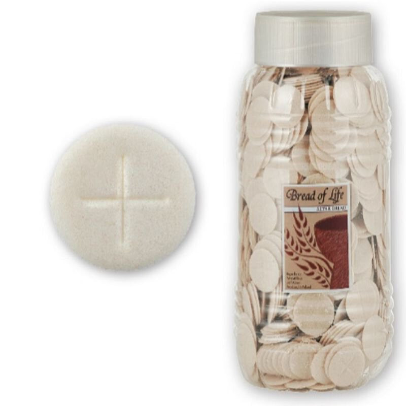 1-1/8" White Hosts | Container of 1000