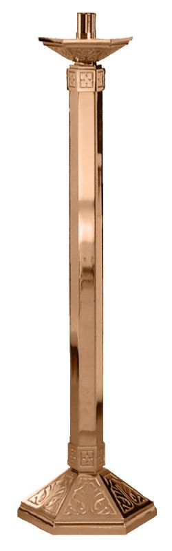 Hexagonal Paschal Candlestick | Multiple Sizes & Finishes