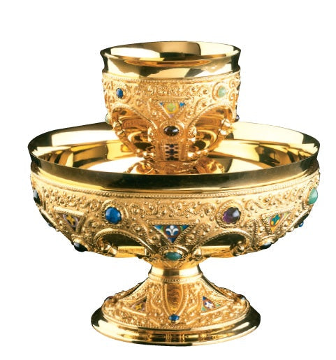 #2919 "St. Remy" Intinction Set | Sterling Silver | 24K Gold Plated
