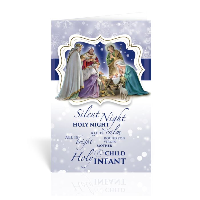 Nativity with a Magi Christmas Greeting Cards Boxed