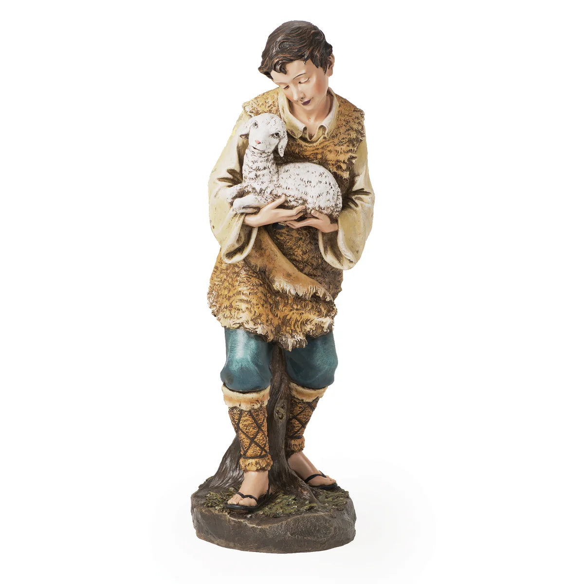Shepherd with Lamb Figure | 39" Nativity