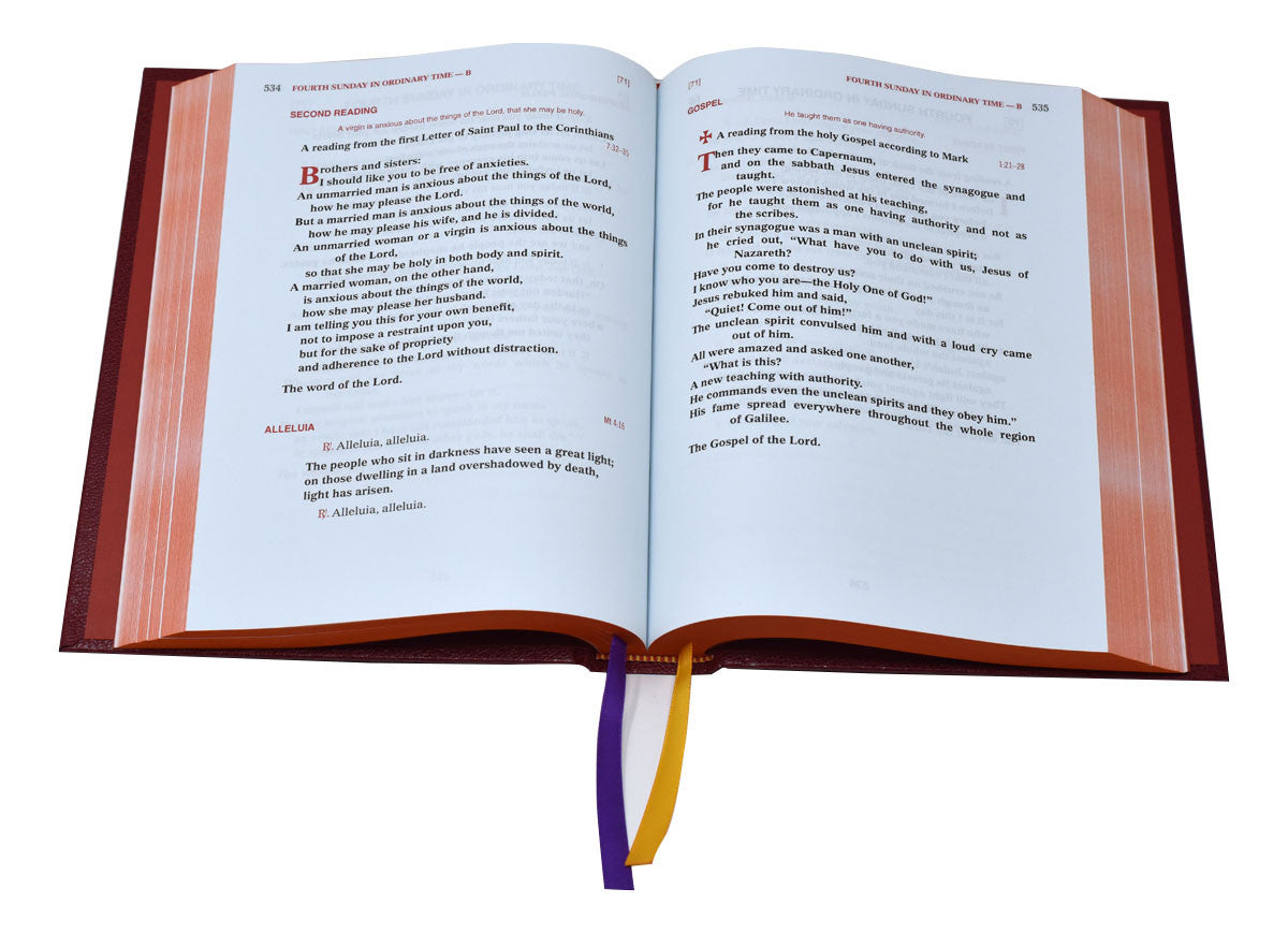 Lectionary Vol. I | Sunday Mass (Chapel) | 3 Year Cycle