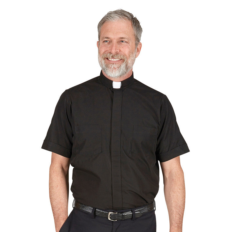 Summer Comfort Clergy Shirt | Tab Collar | Short Sleeve | All Colors