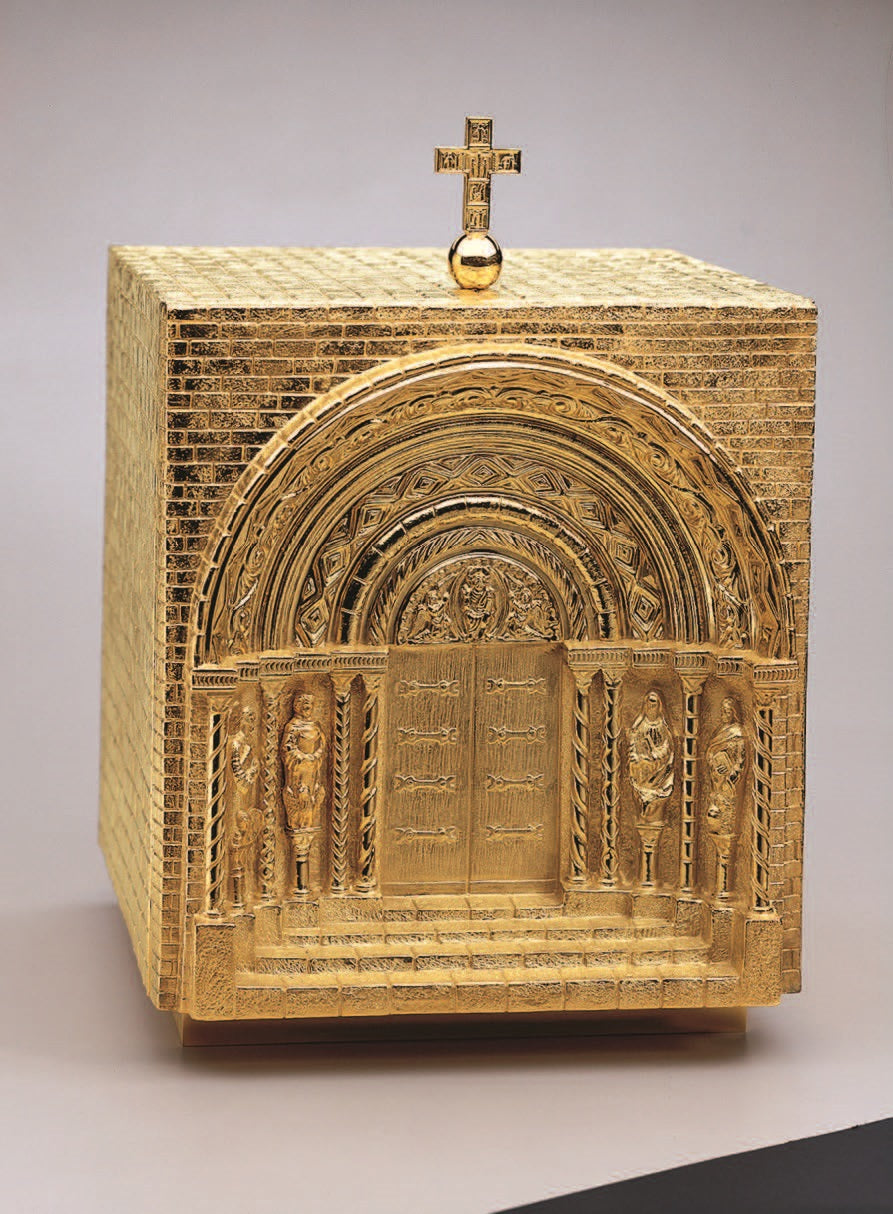 #4120-S Romanesque Cathedral Tabernacle | Multiple Finishes Available