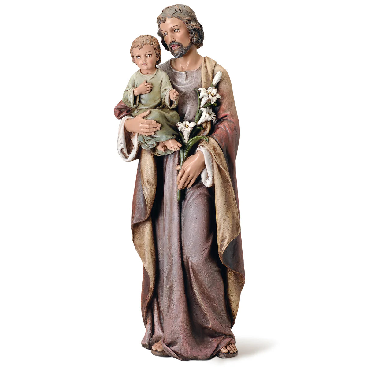 37" St. Joseph and Child Joseph's Studio Statue | Renaissance Collection
