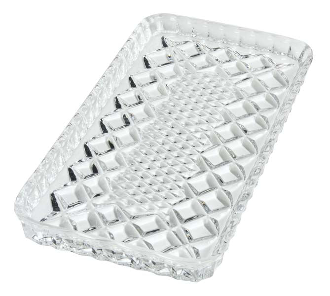 5" x 7-1/2" Cruet Tray | Crystal