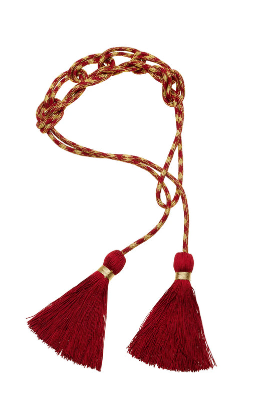 Vebi Confezioni Gold Cincture with Tassels