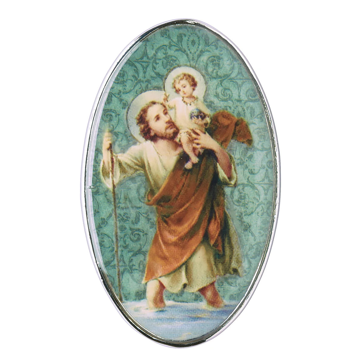 St. Christopher Visor Clip
