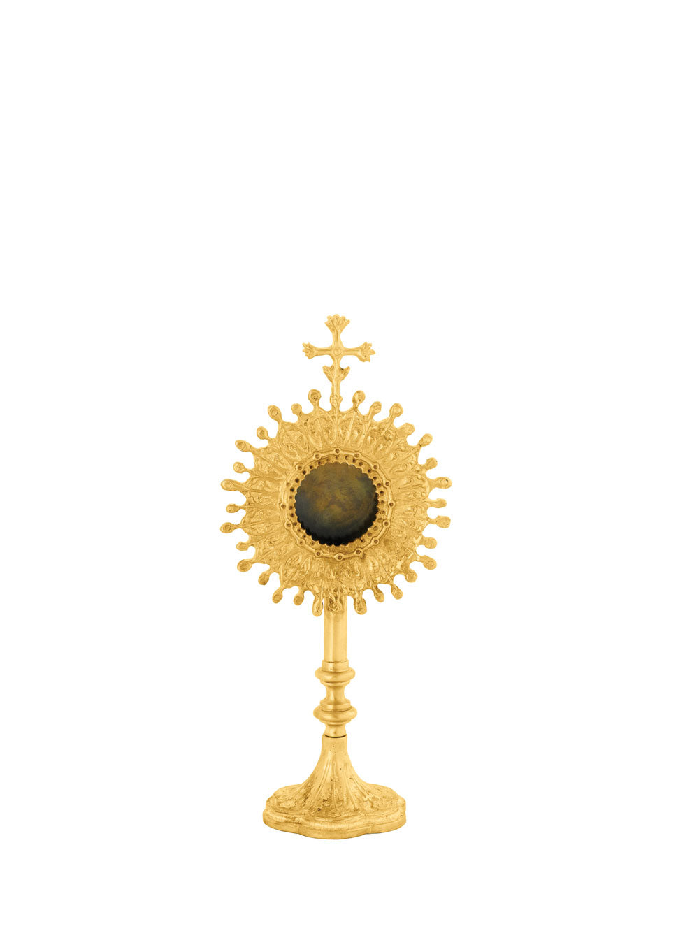 #7318 Ornate Reliquary | 24K Gold-Plated