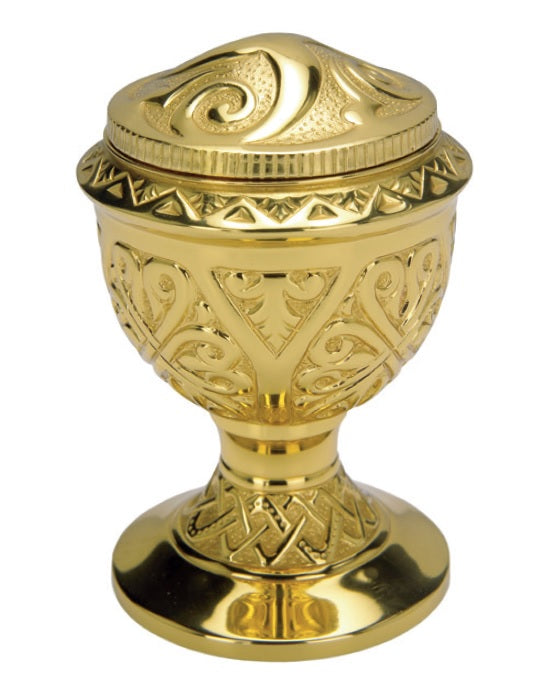 #734 Bishops Oil Stock | Gold-Plated