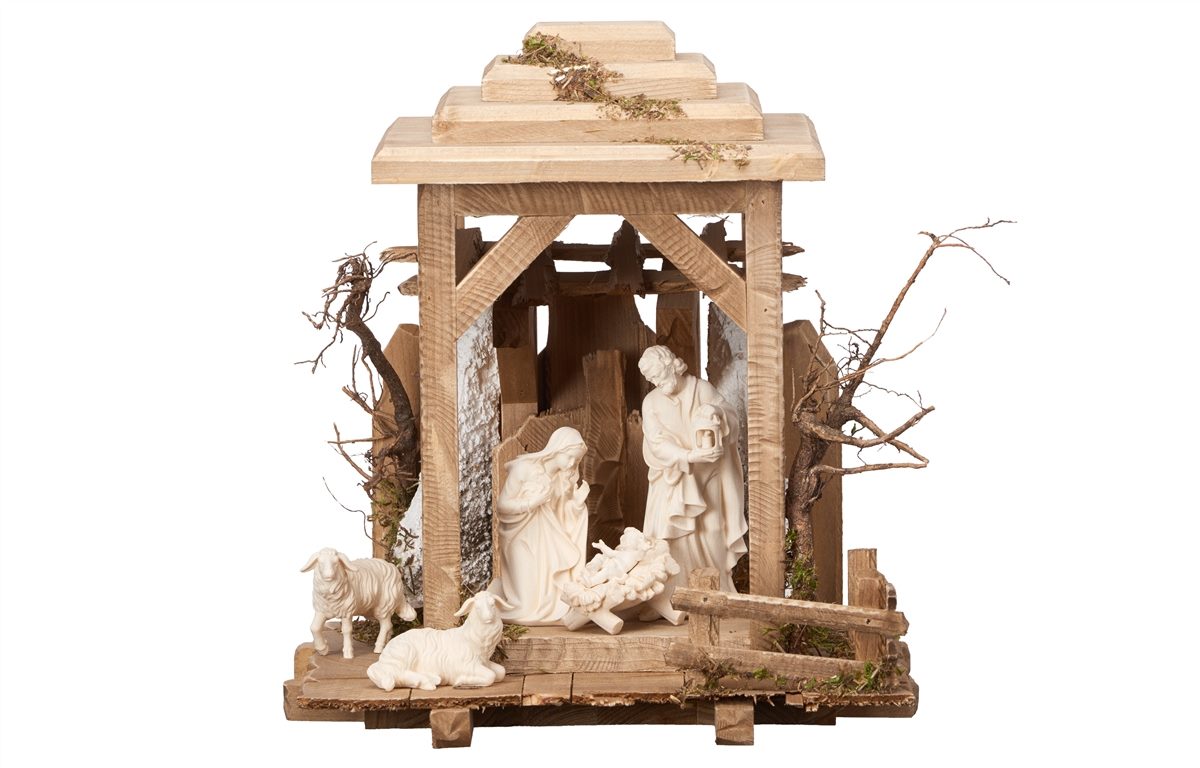 7-Piece Kostner Lantern Nativity Set | Multiple Sizes & Finishes