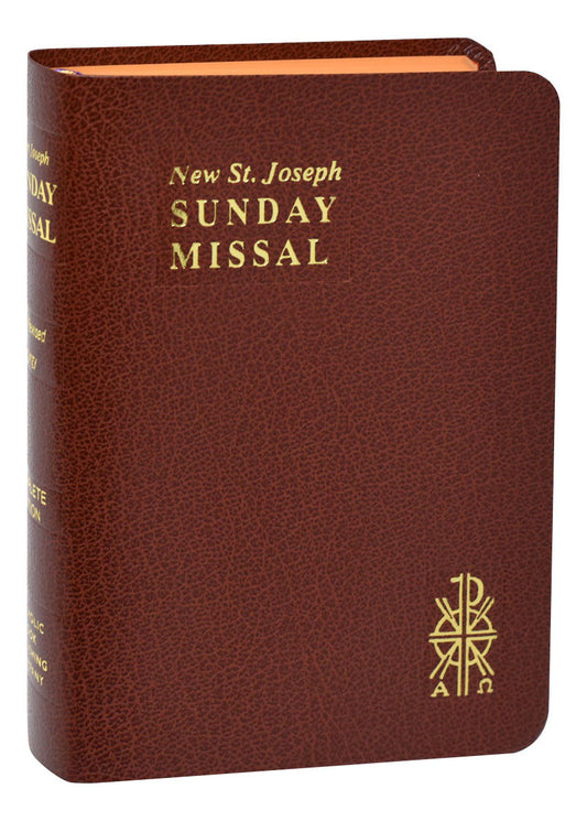 St. Joseph Sunday Missal | Brown