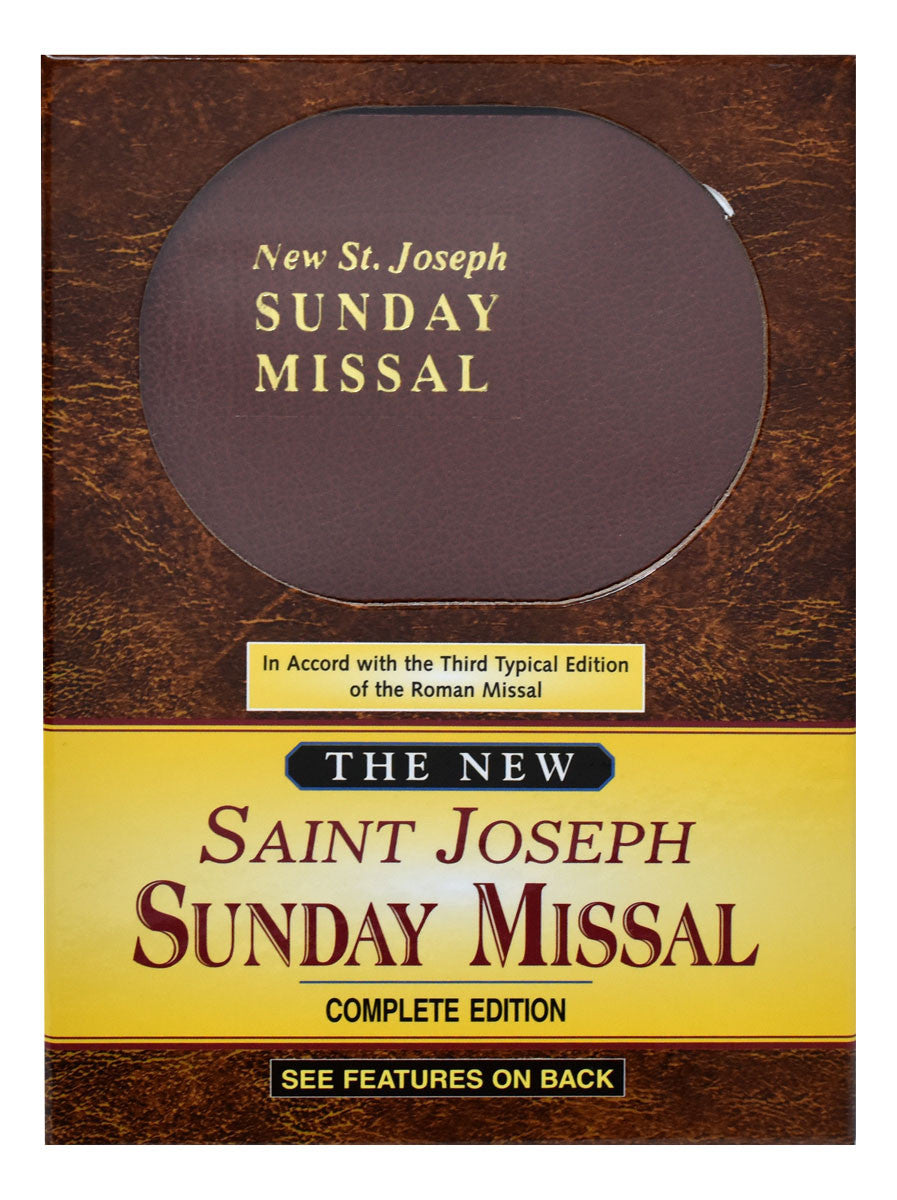 St. Joseph Sunday Missal | Brown