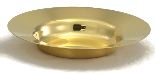 6-3/8" Deep Well Paten | 24K Gold Plated | Holds 45 Hosts