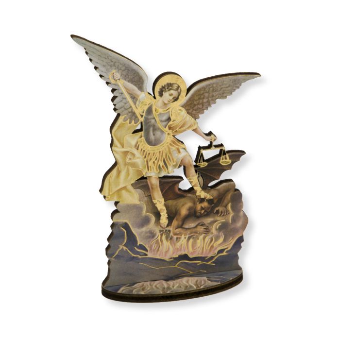 #1760-330 St Michael Statuette
