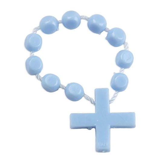 Plastic Rosary Ring on Cord