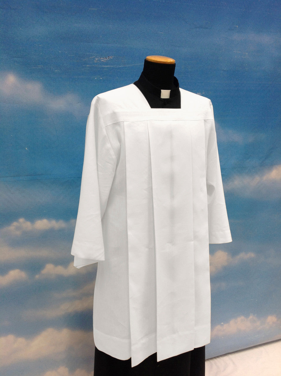 Summertime Plain Surplice | Mixed Linen