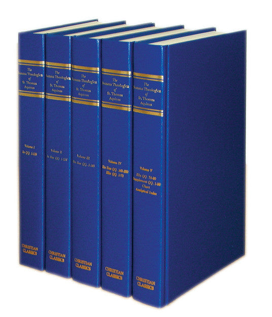 Summa Theologica: Complete 5 Volume Set | Hardcover