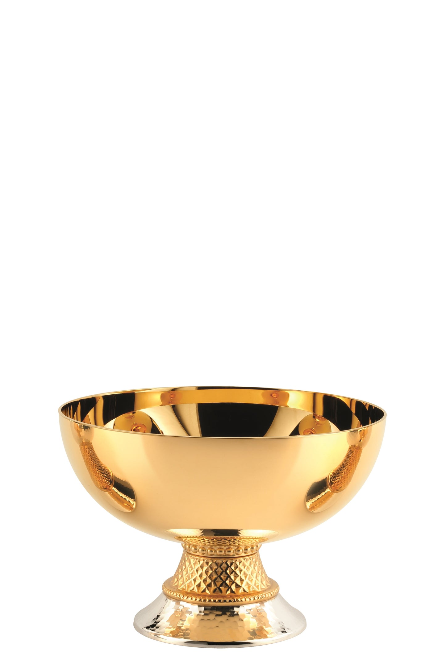 #2752 Hand-Hammered Open Ciborium | Multiple Finishes Available