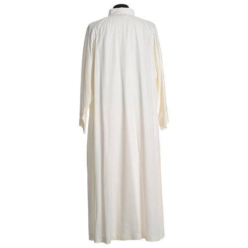 Ultra-Light Bamboo Thread Alb | Front Zipper | 100% Bamboo