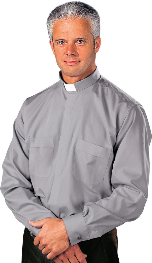 Black or Grey Tradicio | Tab Collar | Long Sleeve | Poly/Cotton | Made in Belgium