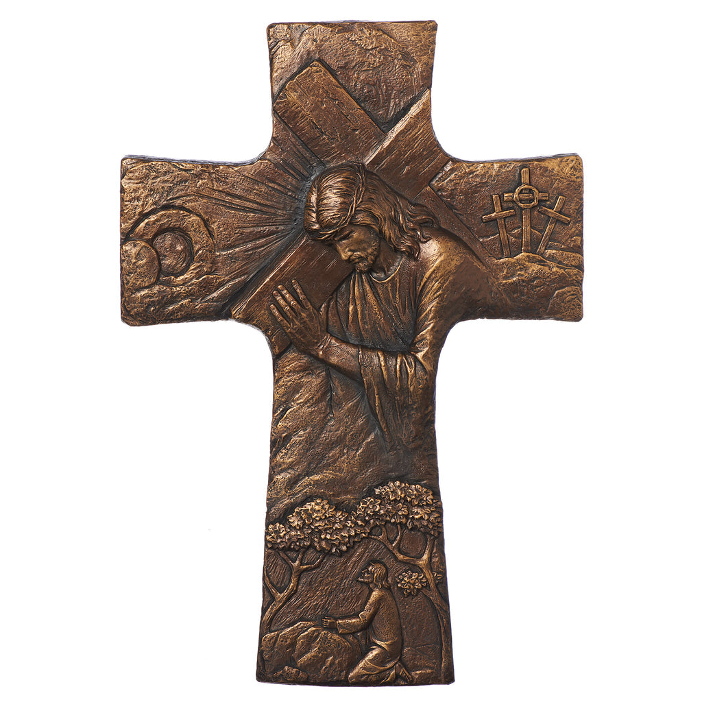 Christ Carrying the Cross Wall Cross | Joseph’s Studio