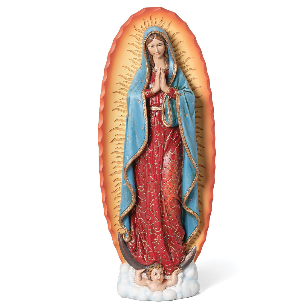 11.25" Our Lady of Guadalupe Figure - Renaissance Collection