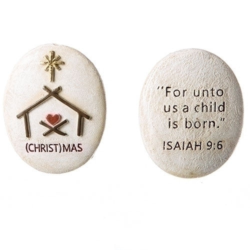(Christ)mas Pocket Stone
