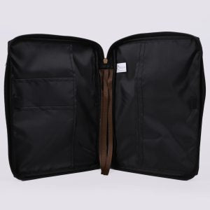 Canvas Cross Patch Bible Cover | All Sizes