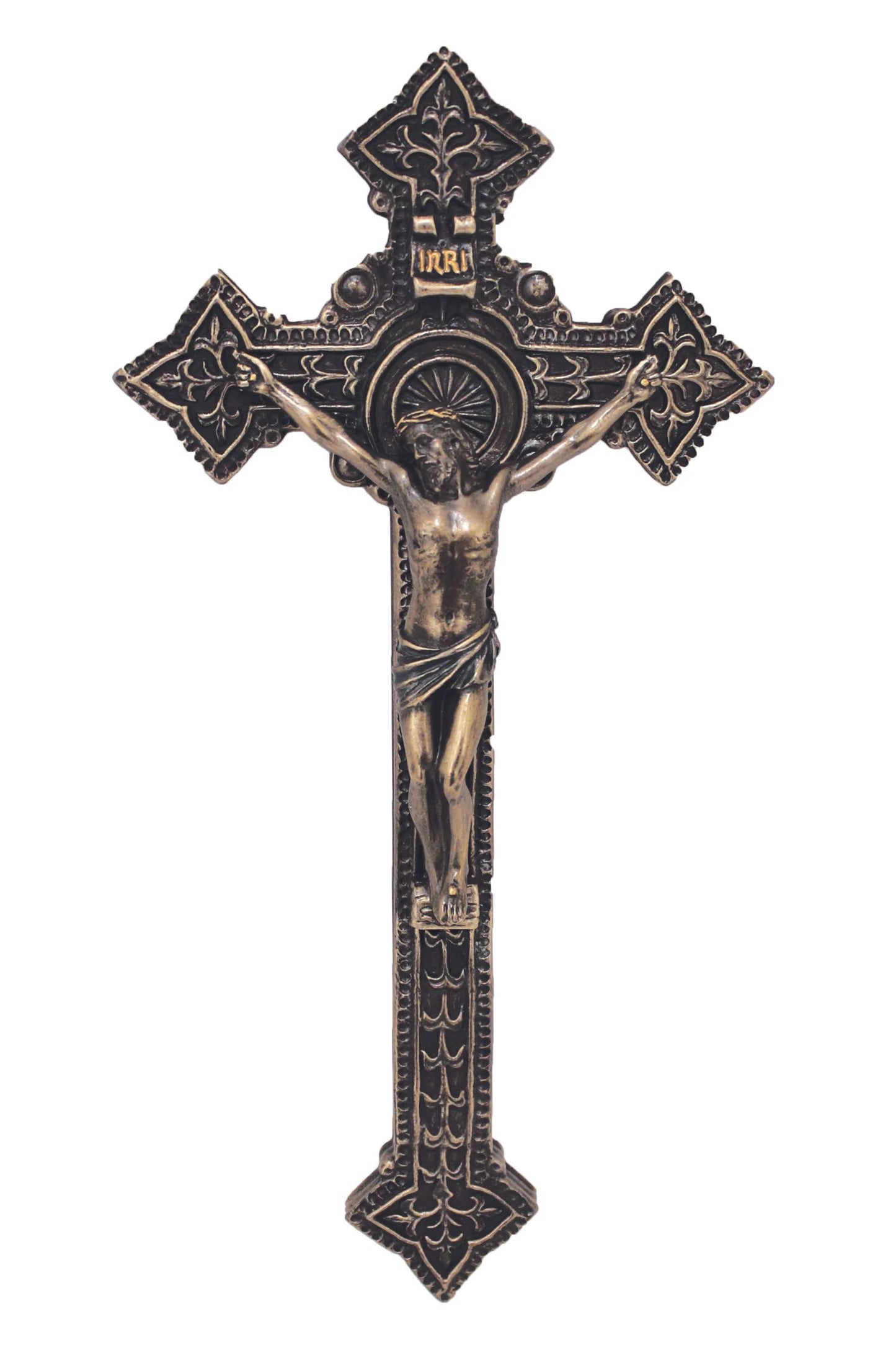 9" Veronese Crucifix | Multiple Finishes Available