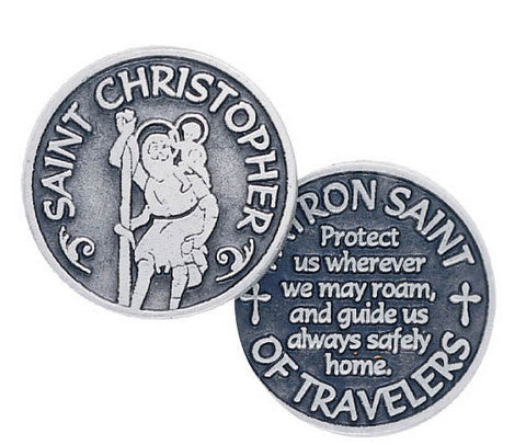 St. Christopher Pocket Token Coin