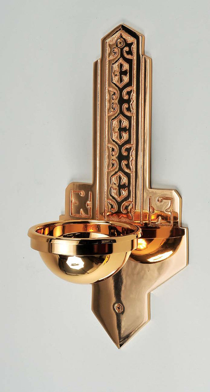 #99HWF42-5 Holy Water Font | 16 1/2" H | Multiple Finishes Available