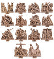 #1100-153 Solid Bronze Stations Of The Cross | 5-3/4" x 5-3/4"