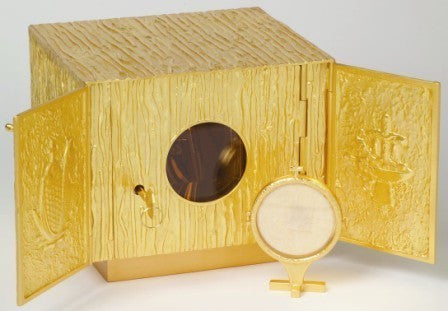 K653 Exposition Tabernacle | 24K Gold Plated